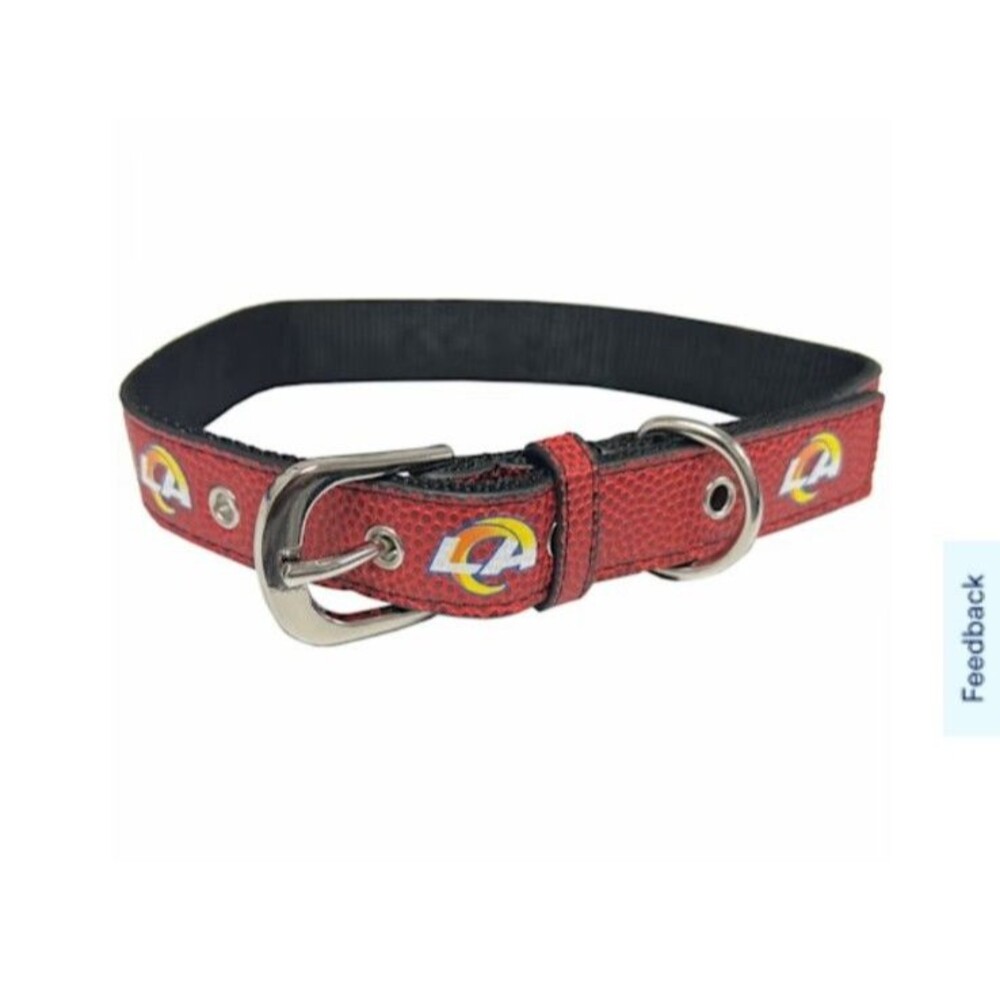 Pets First Best Dog Collar New NFL Signature PRO PVC-Leather Premium Dog Collar